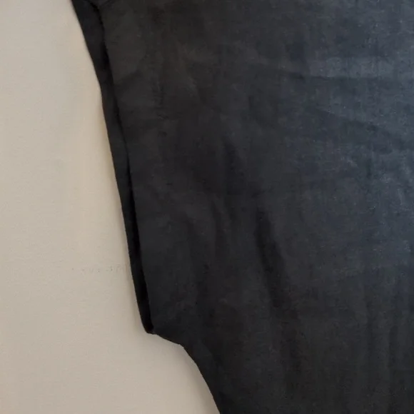 NEW Womens 4X Linen Blend Black Tie Front Summer Top Ava & Viv Short Sleeve 🌞 - Picture 7 of 10